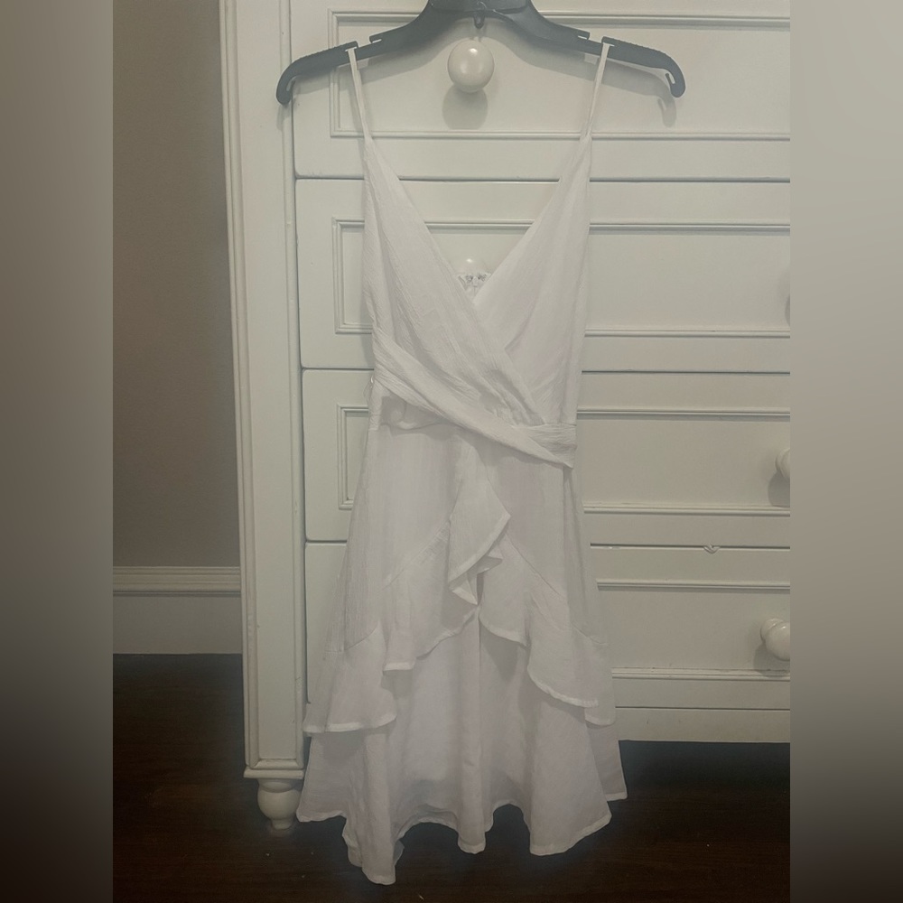 COPY - White dress.New with tags from Francesca’s.Size large even though tag sa…